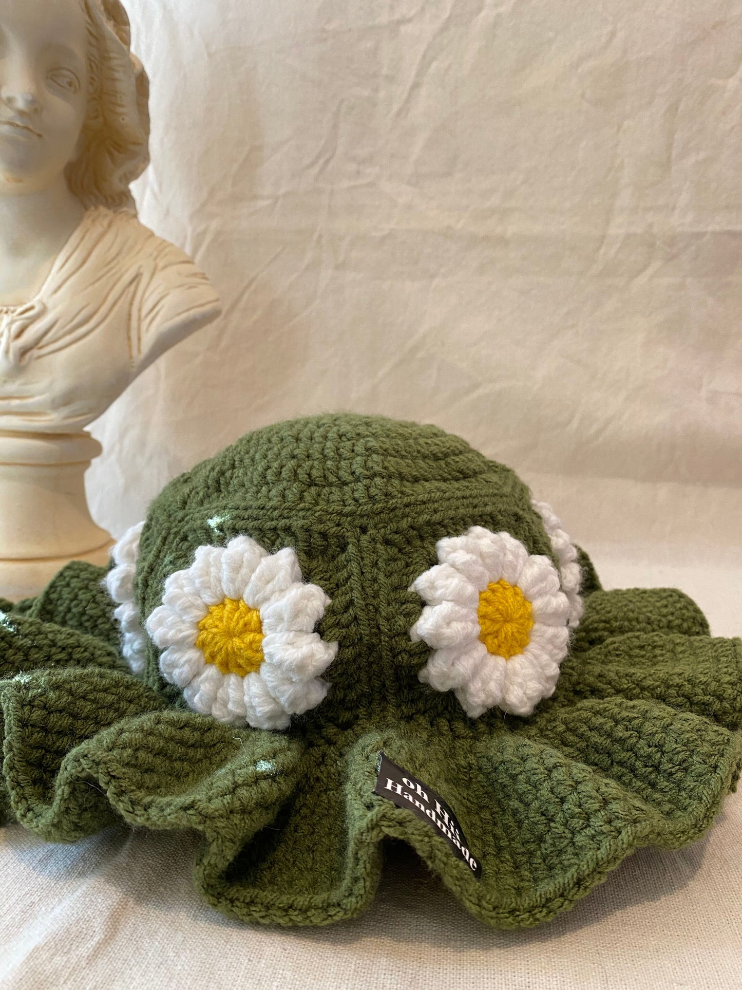 Crochet Daisy Hat